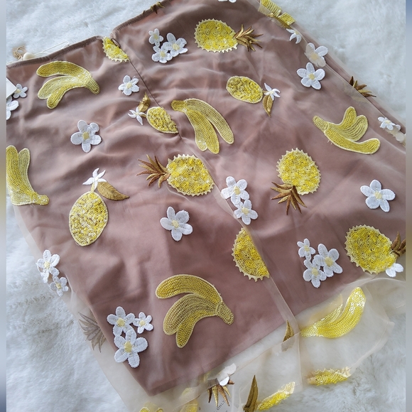 🍋For Love and Lemons 2 Piece Set - Skirt Size L, Top - M - Picture 12 of 16